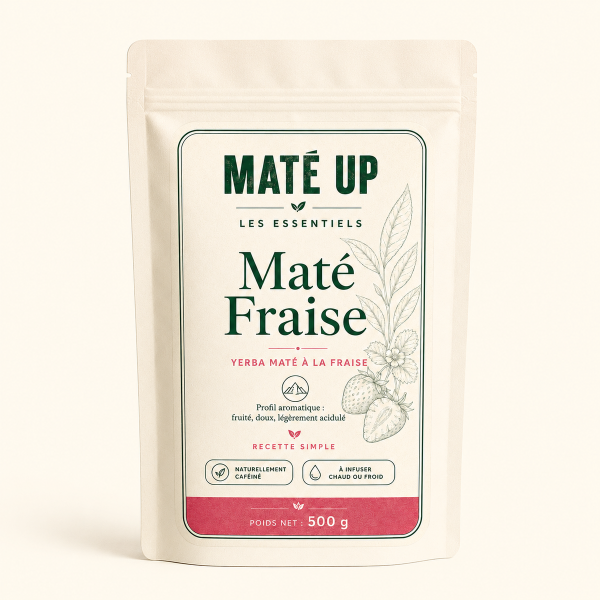 Yerba Maté - Fraise